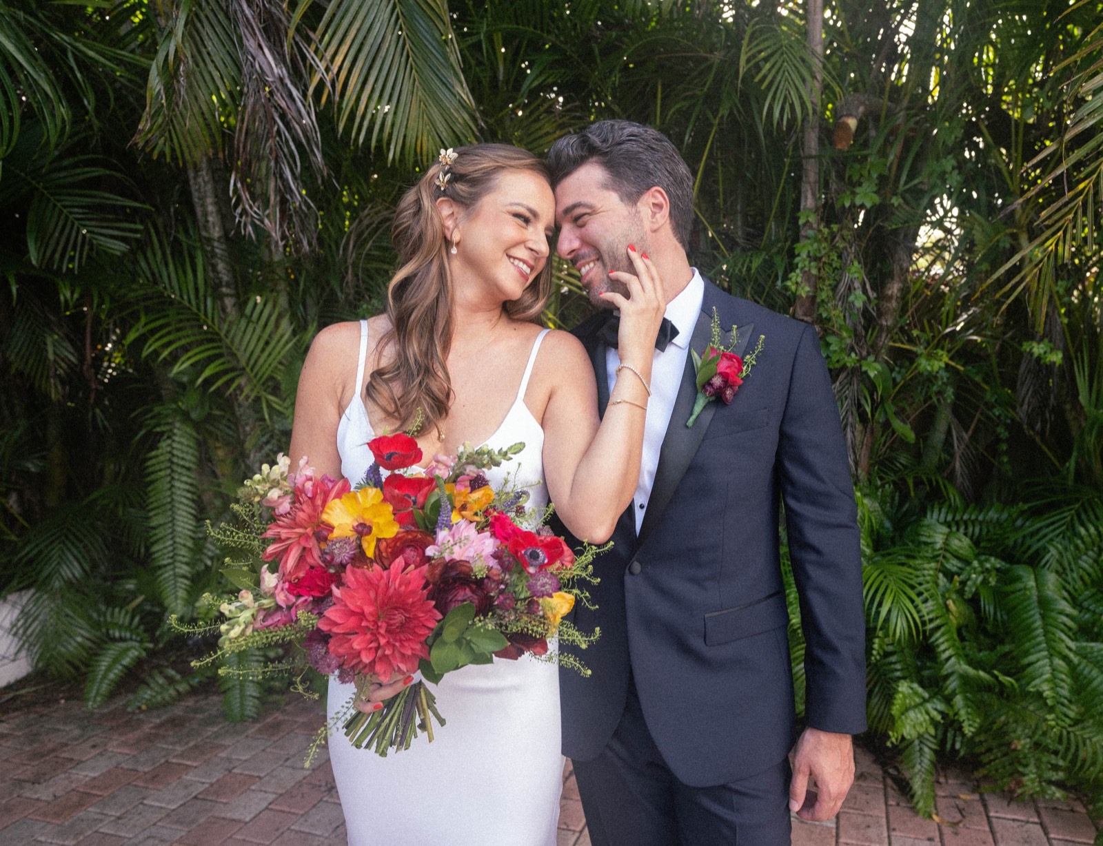 Wedding ceremony moment in South Florida