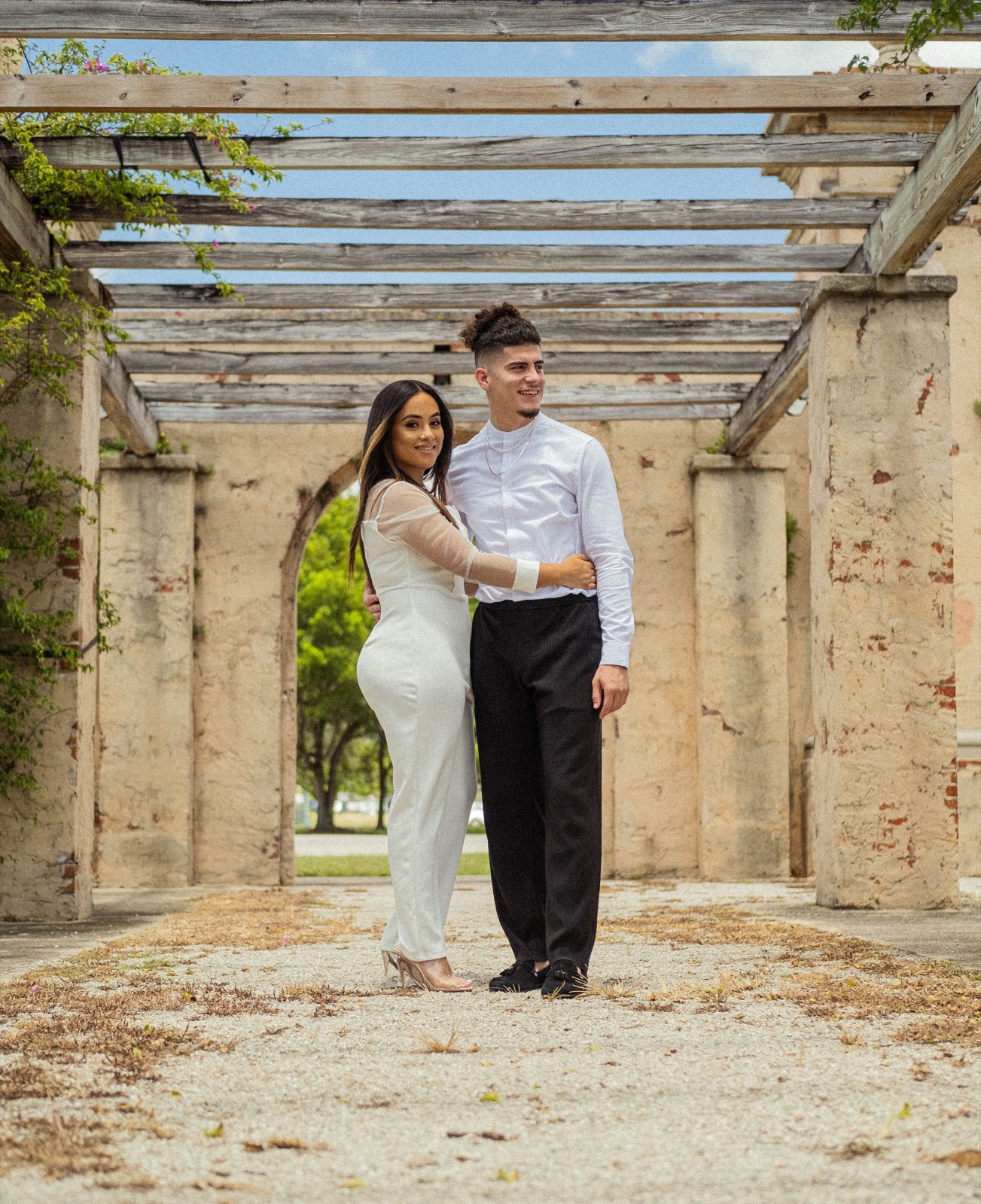 Couple during a South Florida session