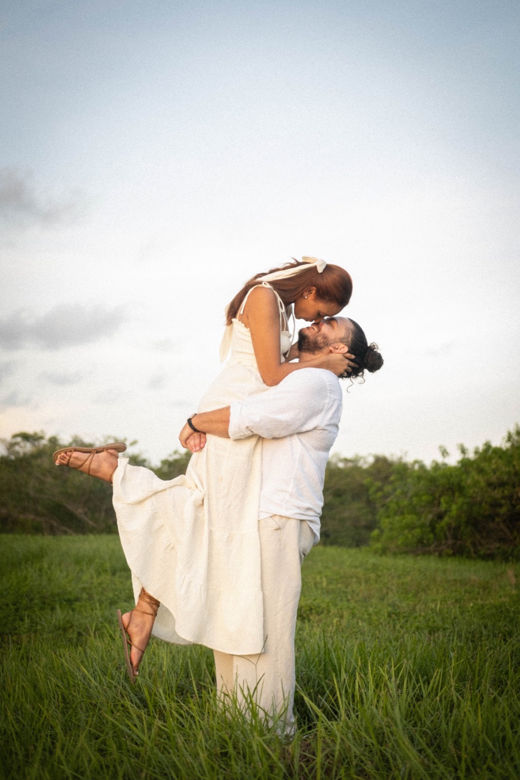 Couple photographed in South Florida